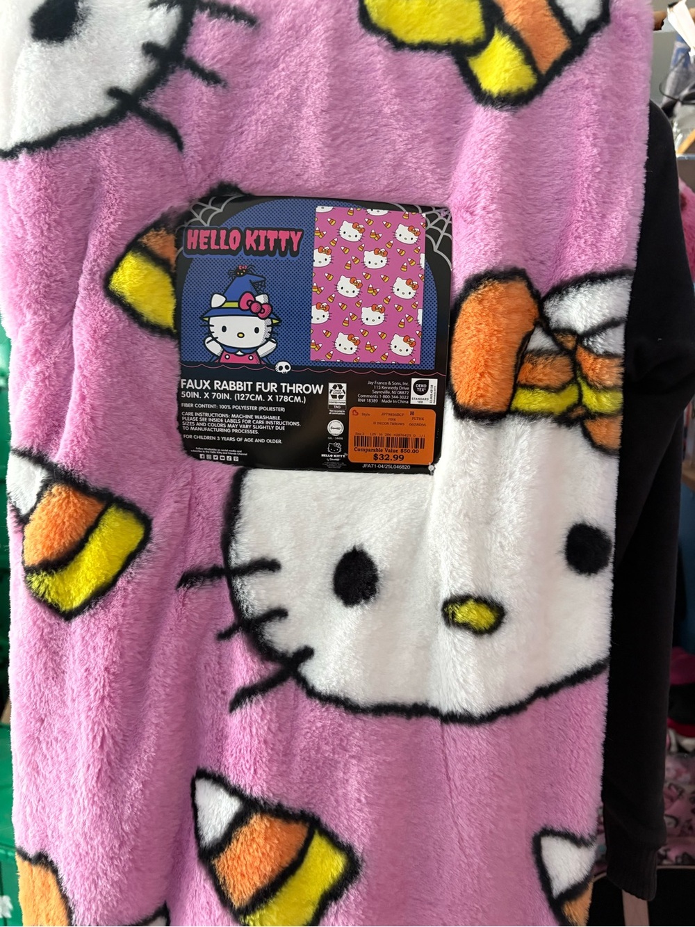 Hello kitty blanket